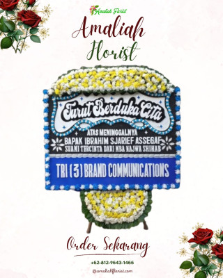 Papan Bunga Duka di Serpong